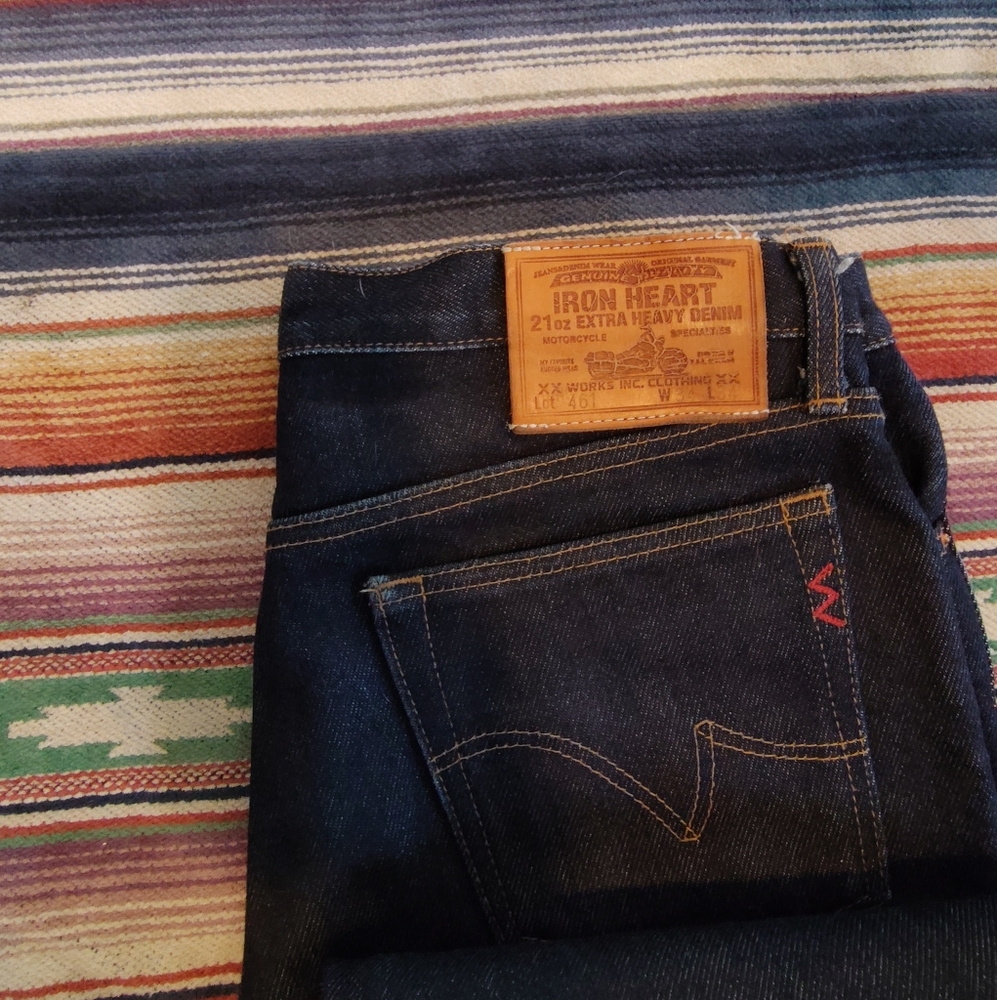 Iron heart denim 34x34